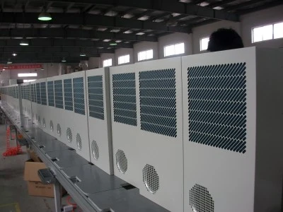 400W industrial IP55 condicionador de ar de 220/230 de VAC 48VDC para refrigerar do armário das telecomunicações
